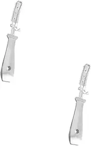 2 pcs Pig Hair Removing Tool Durable Pig Hair Scraping Gadget for Home Outdoor Use for Butchers Farms and Supermarkets