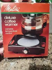 Melitta Deluxe Coffee Warmer CW-30 Variable Temperature Fits most carafes NEW OB