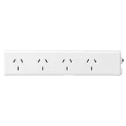 HPM 4 Outlet PowerboardTwin Pack. R105TWIN
