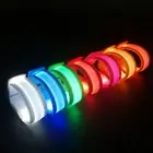 Led Light-Up Wristbands Glow-In-The-Dark Bracelets Nylon Flash Light-Up Arm B_ga