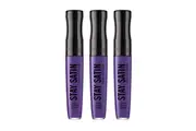 3x Rimmel Stay Satin Liquid Lip Colour 850 Atomic