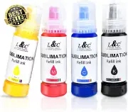 Sublimation Ink for Epson Ecotank ET-2810/2850/2830/4810 Autofill ICC-Free Anti-