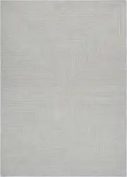 Loren Motley 04 Platinum Wool Rug