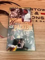 History of the Green Bay Packers Football VHS Tape Sports Documentary 1997 NIB