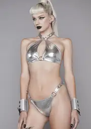 [Widow] Chrome The Vengeance Is Mine Lingerie Set