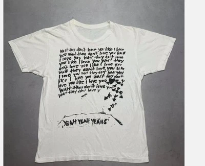 New Collection The Yeah Yeah Yeahs Tour S to 5XL 2-sides T-shirt