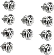 UPKOCH 10pcs Falling Guitar Strap Locks Durable Fixator for Acoustic Electric Bass and Ukulele Smooth Rounded Design Convenient Installation Musicians