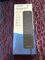 Jackson Fast Charge USB-C/A 4 Way Surge Protected Powerboard