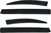 Windows Visor Fit for Toyota Alphard AH10 2002-2008 Window Rain Guards Accessories Side Chrome Window Trim Car Cover Shelters Rainproof
