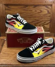 Vans Old Skool Flame Black True White Shoes
