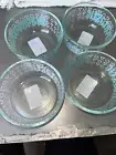 Vintage Set Of 4 Pyrex #463 Custard Dessert Snack Glass Bowls
