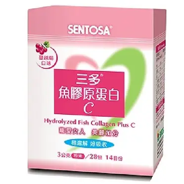 SENTOSA 三多 魚膠原蛋白C - 蔓越莓口味