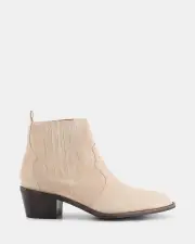 Shelly Shen Blog/Taupe Leather Womens Boots 10