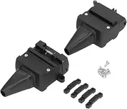 Durable 12 Pin Flat Towing Connector Kit, Shell and Convenient Installation for Trailers RVs