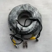 150' Video Power Ext Cable Security Surveillance Cam System W/BNC to RCA Adapter
