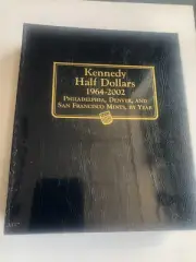 Whitman Deluxe (NEW) Album Kennedy Half Dollars 1964-2002