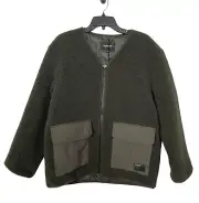 NWT Carhartt Work In Progress Devin Liner In Office Green WIP Fleece Size Small
