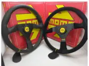 Momo Italy Leather Sport Steering Alcantara Leather New - Express