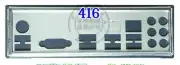 Customized MOTHERBOARD IO BACKBOARD FOR P7P55-M