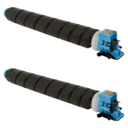 2 For Kyocera TASKalfa 3252ci Copystar CS3252ci Cyan Toner TK-8337C 1T02RLCUS0