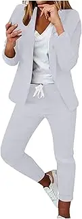 [hlysgo] Spring Suit Sets for Women Elegant Casual Work Business 2 Piece Office Blazer and Pants Set