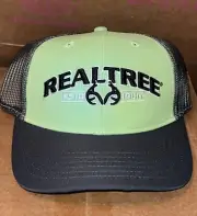 Realtree Adjustable Mesh Back Cap Hat Lime/Gray DSG221103 Youth OSFM
