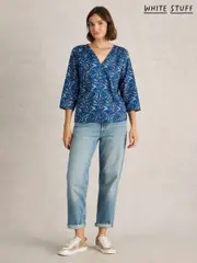 White Stuff Blue Rae Top (F13882) | $53