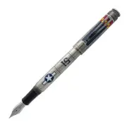 Retro 51 Tornado Fountain Pen - P-51 Mustang - 1.1mm Stub Nib NEW VRF-1343ST1.1