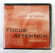 The Focus & Attention Program Train Your Brain Concentration & Clarity New 9 CDs