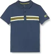 [Lemon Beret] Girls Small Boys Polo Shirt, Dress Blues