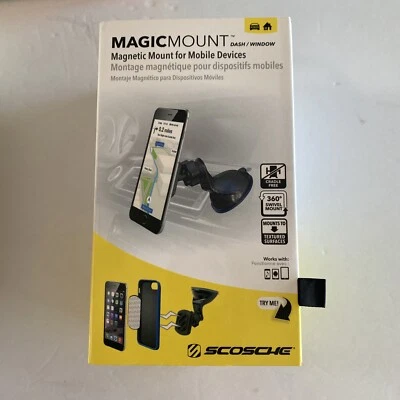 1-SCOSCHE MAGICMOUNT XL DASH/WINDOW POWERFUL MEGNETIC MOUNT FOR TABLETS & PHONE