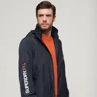 在飛比找Yahoo奇摩購物中心優惠-SUPERDRY 男裝 防風外套 Hooded Windbr