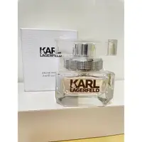 在飛比找蝦皮購物優惠-KARL卡爾拉格斐 同名女性淡香精25ml