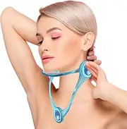 Jeruytgh Adjustable Neck Brace,Portable Stretcher for Chin | 360° Adjustable Neck Brace for Forward Head Posture Correction and Spine Support