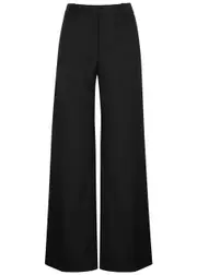 Christopher Esber Racquet Wool-blend Trousers - Black - 12 (UK12 / M) 12 (UK12 / M)