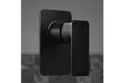 Cefito Shower Mixer Tap Wall Bath Taps Brass Hot Cold Basin Bathroom Black