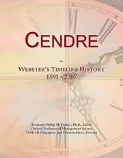 Cendre: Webster's Timeline History, 1591 - 2007