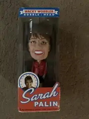 FUNKO Sarah Palin 2008 Vice President Wacky Wobbler Bobblehead