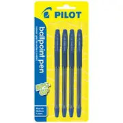 Pilot BPS-GP Medium Ballpoint Pens Blue 4 Pack