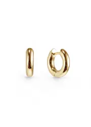 Otiumberg Chunky Small 14kt Gold Vermeil Hoop Earrings - One Size One Size