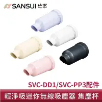 在飛比找Yahoo!奇摩拍賣優惠-SANSUI山水 輕淨吸迷你吸塵1器集塵杯吸嘴 SVC-DD