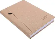 English Diary Daily Planner Portable Academic Notebook with Thick Office Accessory for Students and Professionals Convenient for Daily Appointments and Goals