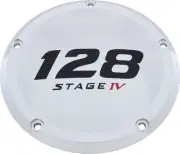 Custom Engraving 128 Stage IV Derby Cover Chrome Harley Davidson Softail