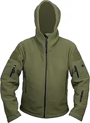 [Savage Island] Men's Windproof Military Fleece Combat Jacket Tactical Hoodie