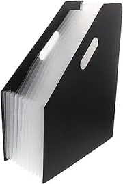 KAILIKETIY File Folder Storage Rack Document Organiser Vertical Easy Organise Bills