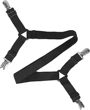 BRIGHTFUFU 4-Piece Bed Sheet Holders Quilt Cover Fixing Clips Non-Slip Fasteners for Bedding Sofa Sheets Adjustable Straps for Mattress Accessories
