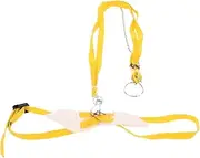 minkissy 4pcs Reptile Traction Harness Lizard Pulling Rope Small Pet Hauling Line Nylon Material Easy to Use for Lizards and Geckos