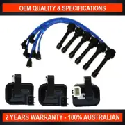 Swan Ignition Coil & Top Gun Lead Kit for Mitsubishi Triton MK 2003-2009 V6 (for: Mitsubishi)