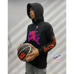 JORDAN JUMPMAN FLEECE PO 帽T 黑紫 大飛人 刷毛 經典 男 BV6011-011