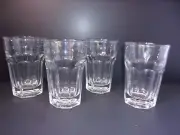 Set of 4 Libbey Glassware Gibraltar 9 oz. Flat Juice Glass 4 3/4" x 3" Box # 60